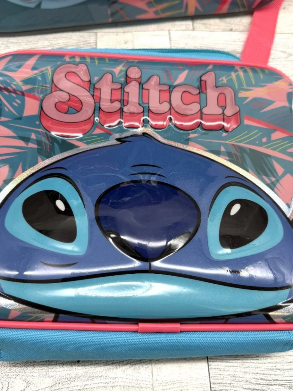 NWT Disney Stitch School Backpack/Lunch Bag Set